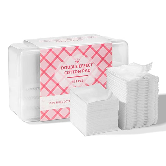 475 pcs square makeup cotton