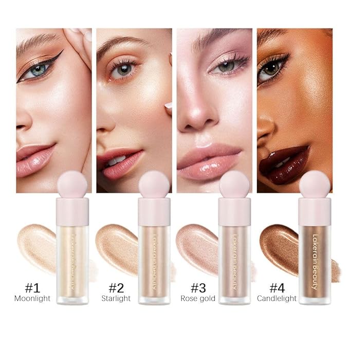Unyoke Liquid Highlighter Stick, Matte Finish, Cream Formula, Face Makeup