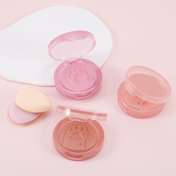 Boobeen Matte Blush Palette for Cheek, Pink Blush