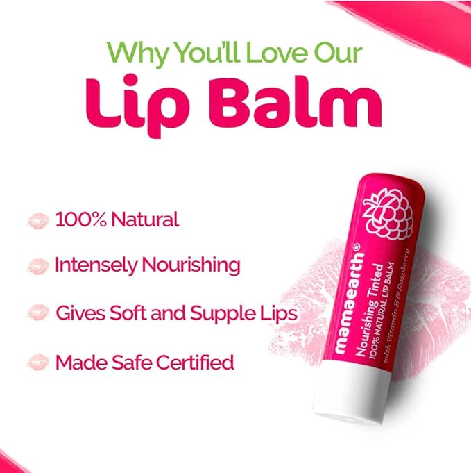 Mamaearth Nourishing Tinted Lip Balm