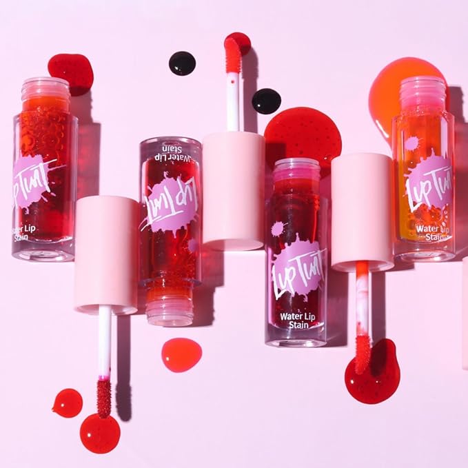 Lip Stain Long Lasting Lip Tint Waterproof Lip Stain Tint, Multi-use Lip and Cheek Tint, Non-Stick Cup Korean Lip Gloss, tinta de labios de larga duracion