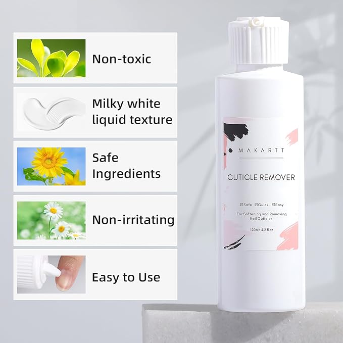 Makartt Cuticle Remover Liquid, 4.2
