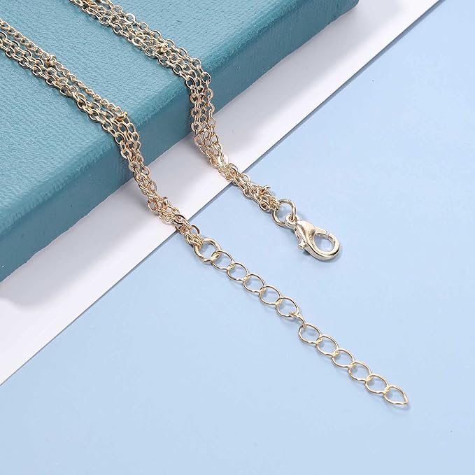 Bohemia Layered Seashell Necklace Choker Gold