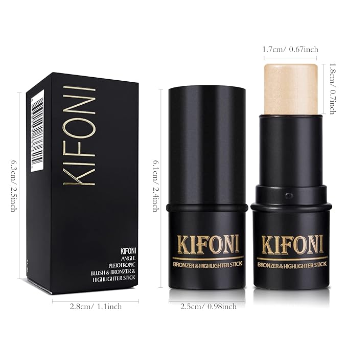 2 Pcs Cream Contour Stick Makeup Kit, Cream