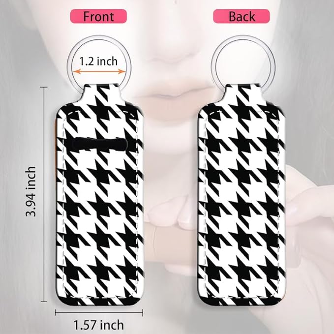 Chapstick Holder Keychain Holder Neoprene Lip Balm Lipstick
