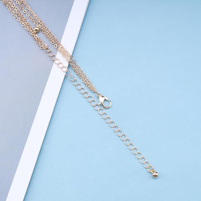 Bohemia Layered Star Choker Necklace Crescent