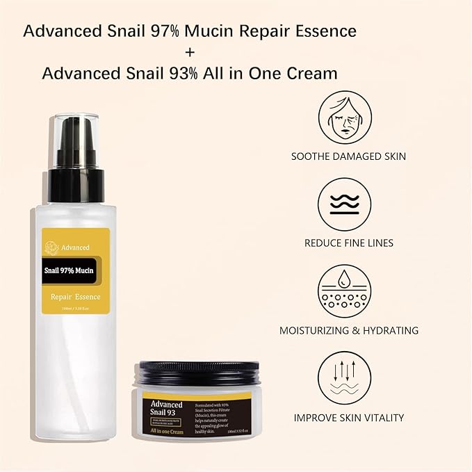 Snail Mucin Power Essence Set 3PCS,