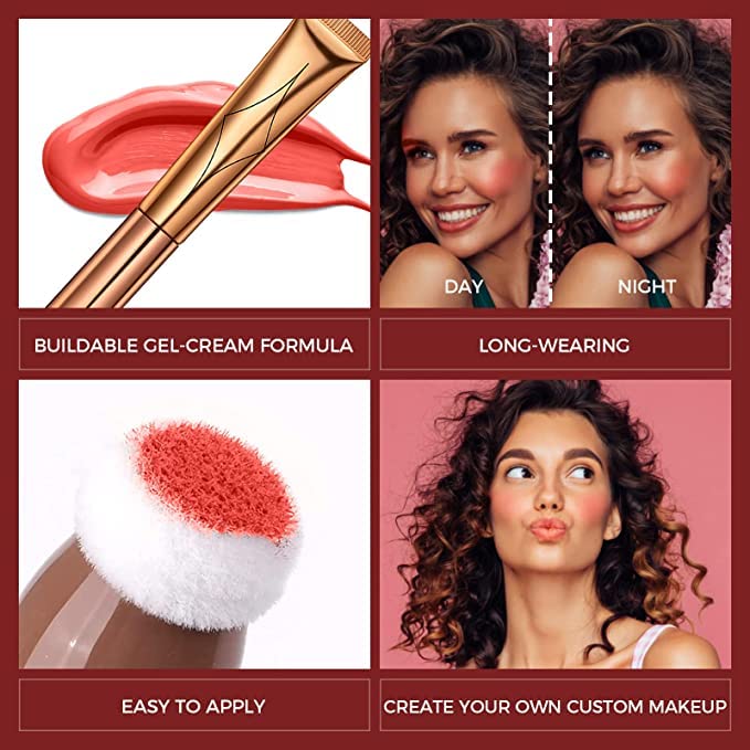 Blush Dreams Contour Beauty Wand, Liquid Face Concealer (Contour Stick)
