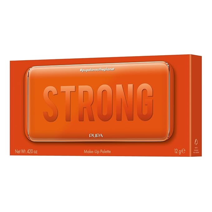 Pupa Milano Make-Up Palette M, 004 Orange, 0. 42 oz