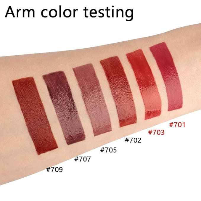 BINGBRUSH 2 Pcs Moisturizing and Silky Velvet Lipgloss BINGBRUSH