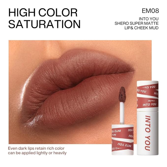 INTO YOU Lipstick For Women, Velvet Matte Finish Lipstick