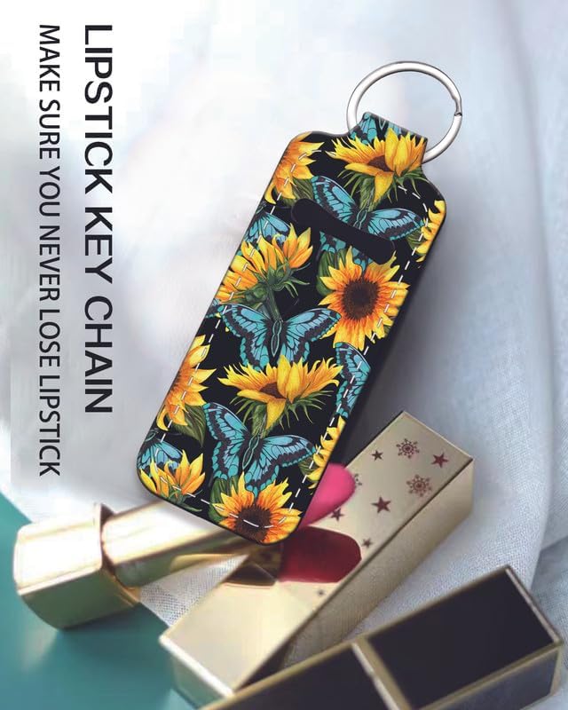 Chapstick Holder Keychain Holder Neoprene Lip Balm Lipstick