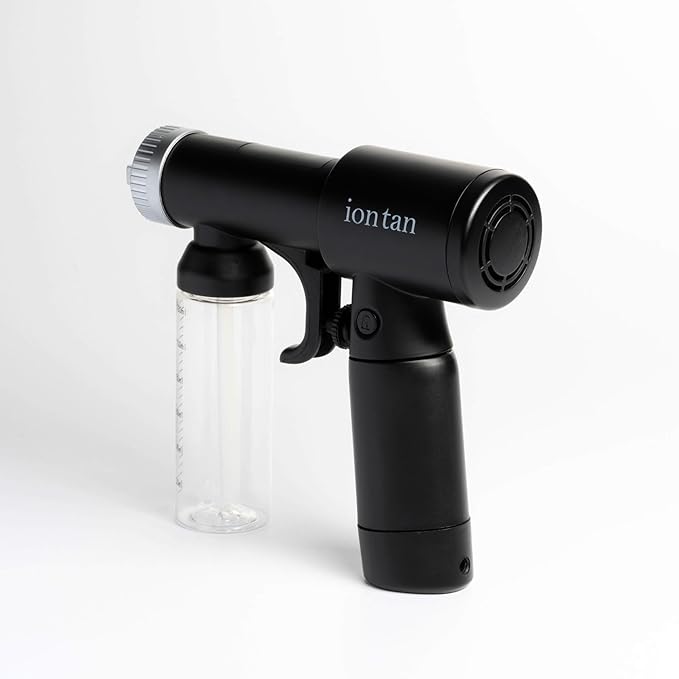 ION Tan Spray Tan Machine for Bronze Self Tan Solution. Cordless Rechargeable Spray Tanning Gun with Brushless Two Speed Motor.