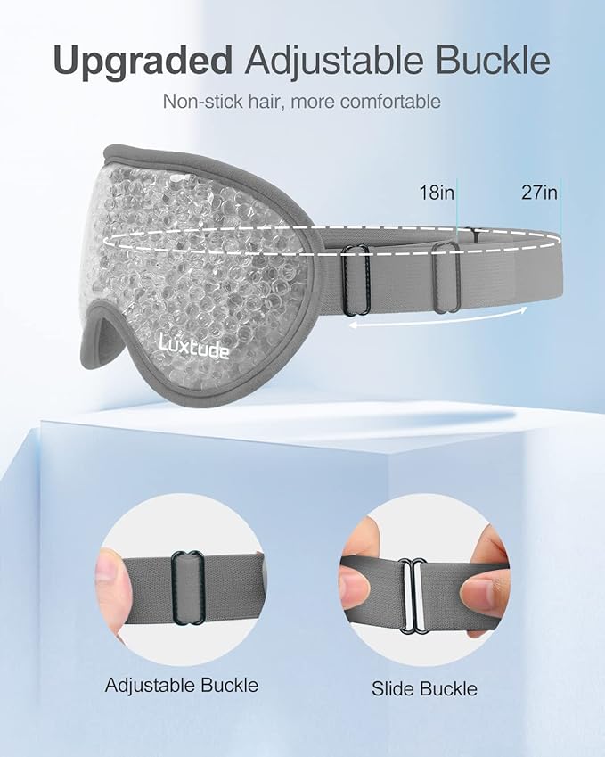 Luxtude gel eye mask cooling