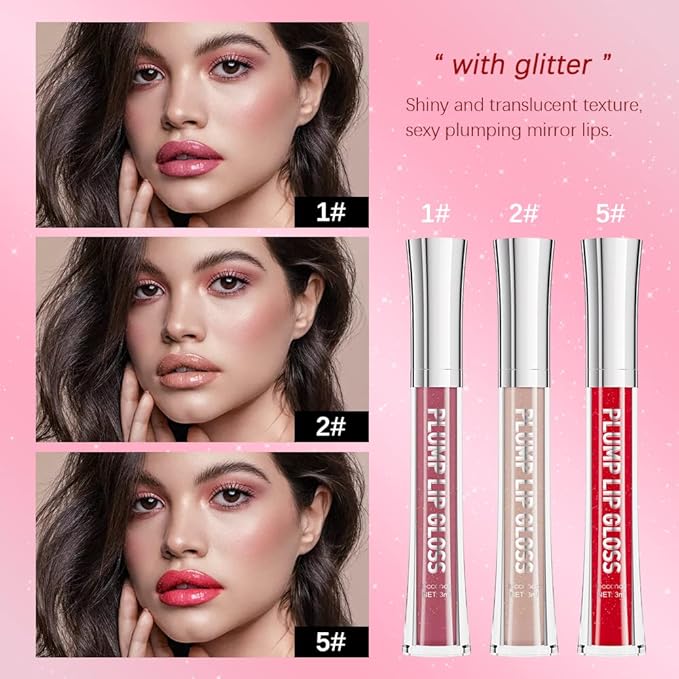 ibcccndc Lip Plumper Plumping Lip Gloss Lipgloss