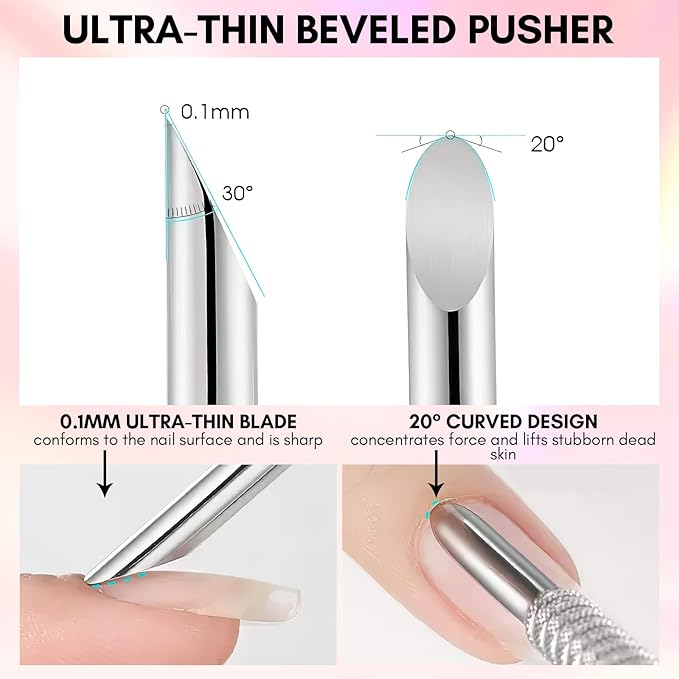 Makartt cuticle pusher, dual ended