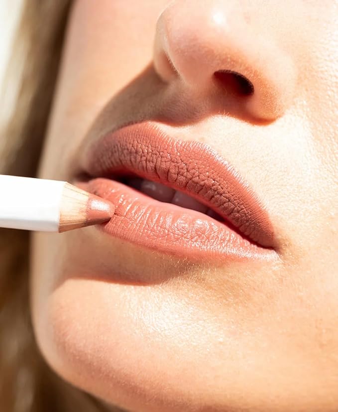 Ere Perez - Natural Coco Crayon Hydrating Lip Color | Vegan, Cruelty-Free, Clean Beauty (Brave, 0.01 oz | 3 g)