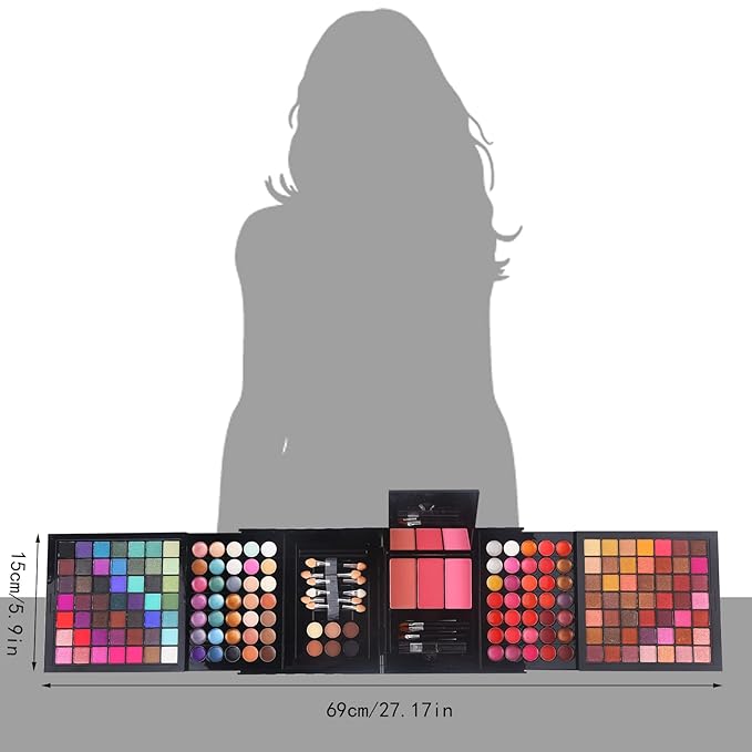 177 Colors Professional Makeup Kit for Women Girls