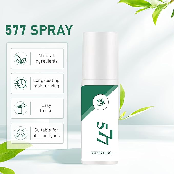 2Pcs Upgraded Anti-ππ«πππ€π₯π Essence Oil, 577 ππ©π¨π Remover Serum, Yuxintang Facial Spray, 577 Spray for Face, Body