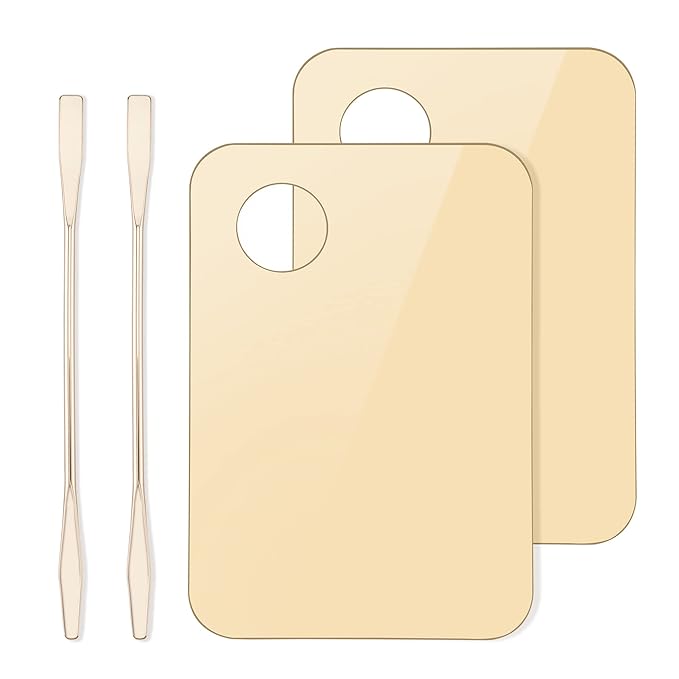 Acrylic Cosmetic Makeup Palette, Makeup Mixing Tray