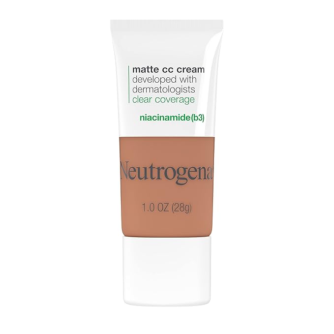 NEUTROGENA Clear Coverage Color Correcting Cream . 7.0 / Maple 1.0 oz