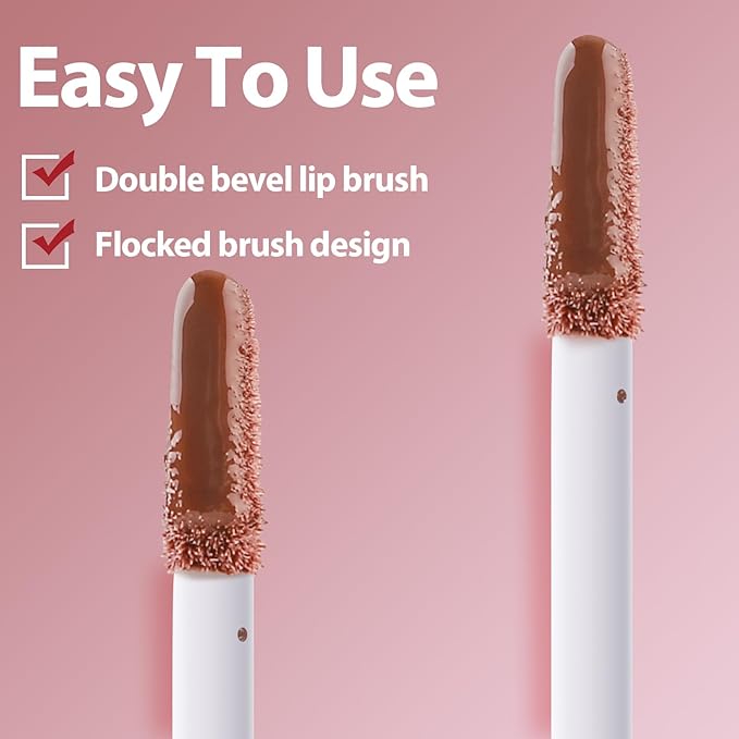 Moisturizing Lip Gloss, Non-Stick and Non-Drying Luminous Tinted Moisturizing