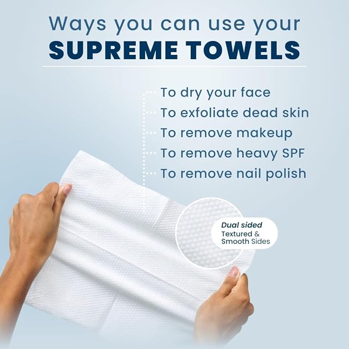 Clean Skin Club Clean Towels XL™ Supreme, 100%