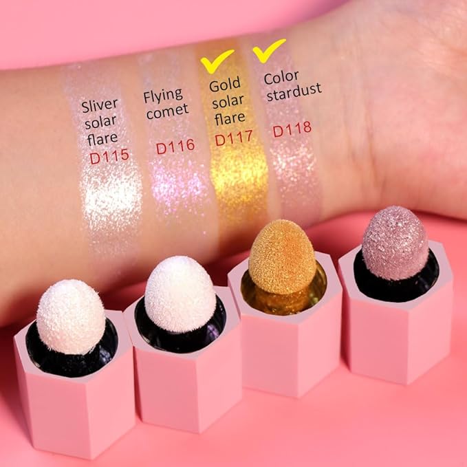 evpct Light Liquid Face Highlighter Makeup Waterproof Long Body Cheek