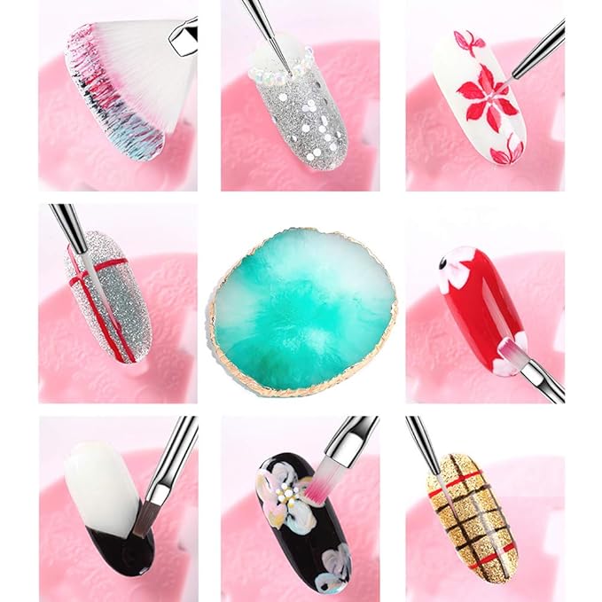 Nail art brush pro set
