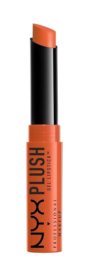NYX Professional Makeup Plush Gel Lipstick, Foxy Love, Gel