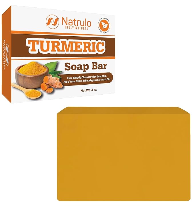 Turmeric Soap Bar for Face & 4oz