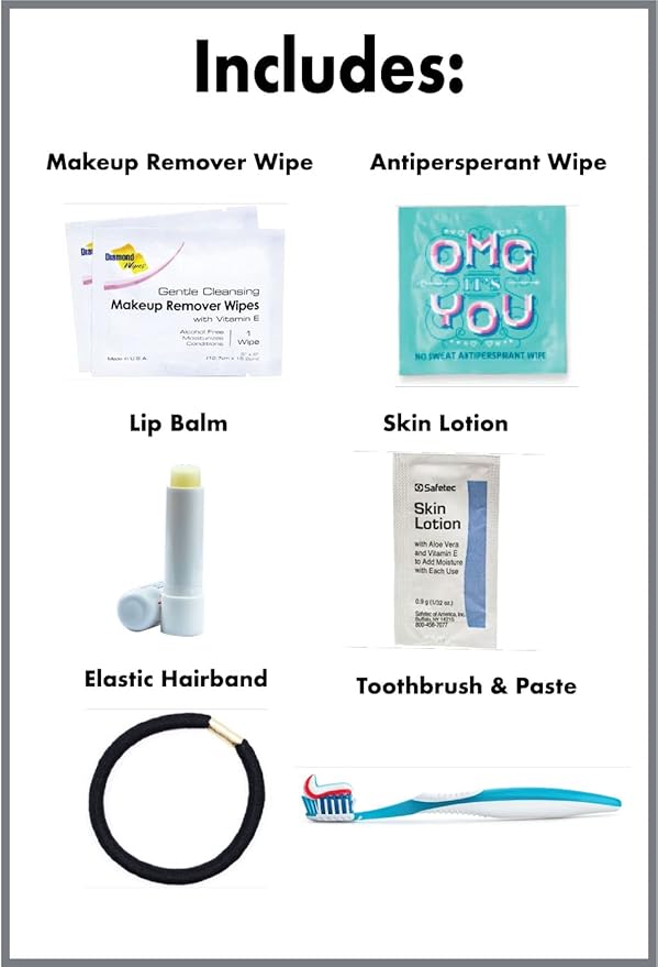 Sleep-Over Pack Single Use Portable Kit