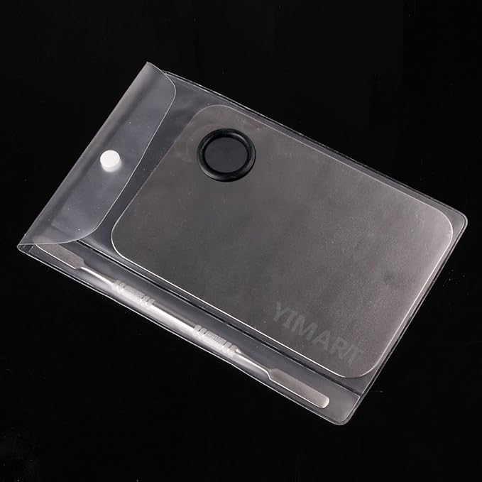 Yimart Stainless Steel Cosmetic Makeup Mixing Pallete
