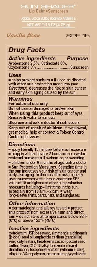 Melaleuca Sun Shades Lip Balm -