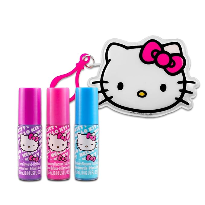Hello Kitty Lip Gloss & Pouch