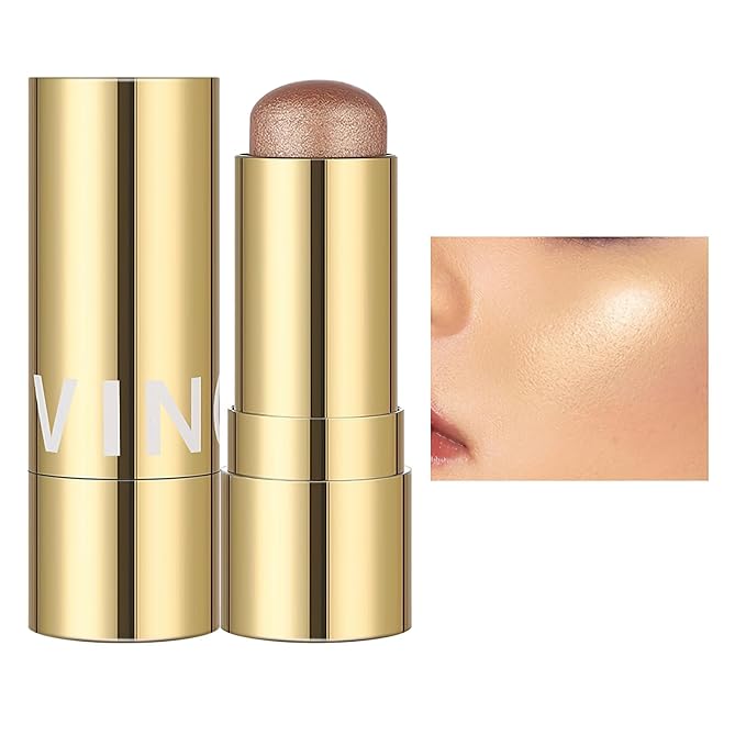 MIELIKKI Cream Highlighter Stick, Contour Stick Makeup, Shades Highlight #04