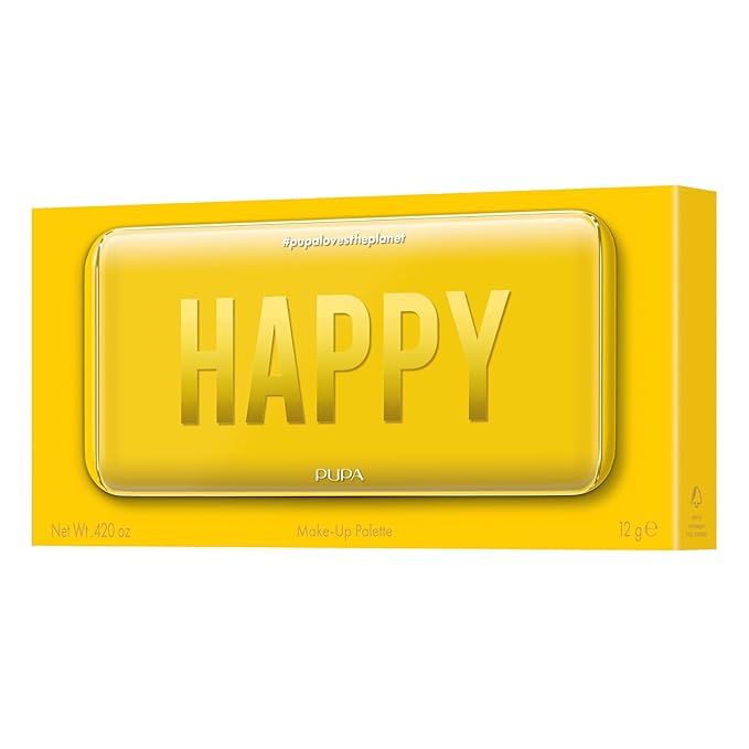 Pupa Milano Make-Up Palette M, 005 Yellow, 0. 42 oz