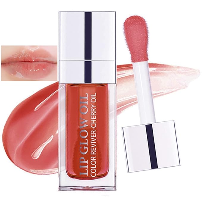 Lip Oil Hydrating Tinted Lip Balm,