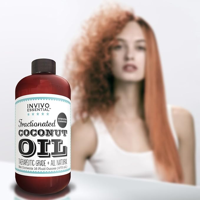 Fractionated Coconut Oil Premium Therapeutic Grade 16 Ounce Liquid Carrier Oil for Aromatherapy Relaxing Massage and Diluting Essential Oils with Pump and eBook