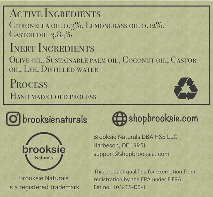 Insect Repellent Body Soap 2 Pack