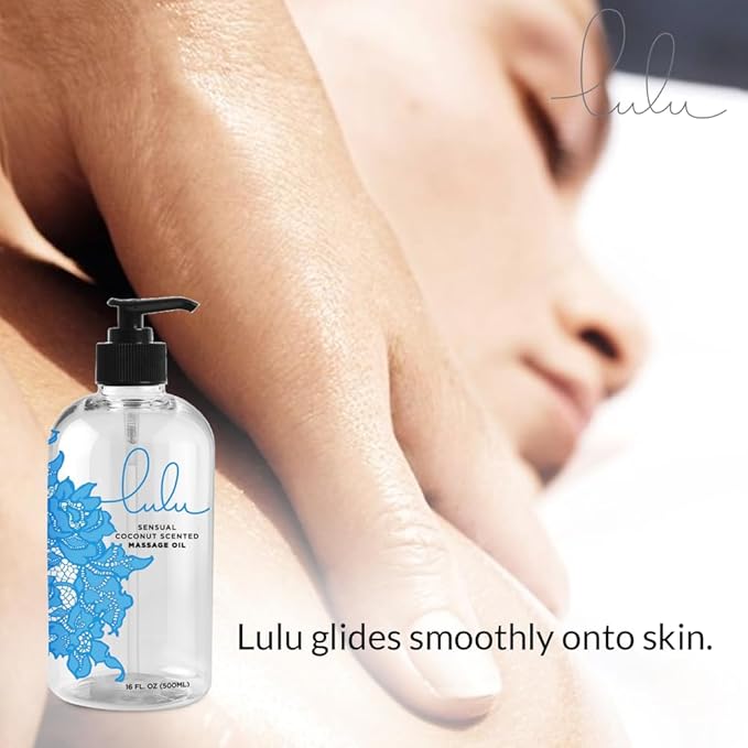 Lulu Massage Oil with Fractionated Coconut Oil.16 Ounce … (Coconut)