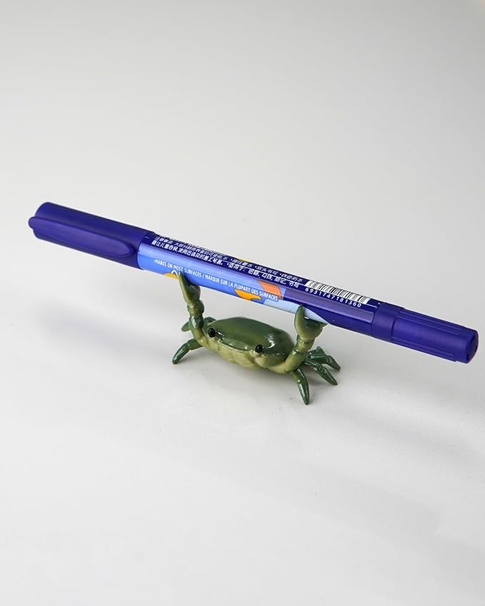 Crab pen holder for desk