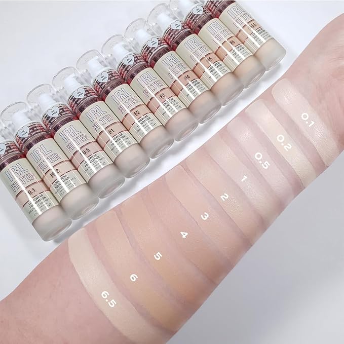 Revolution Beauty, IRL Filter Longwear Foundation, Soft &