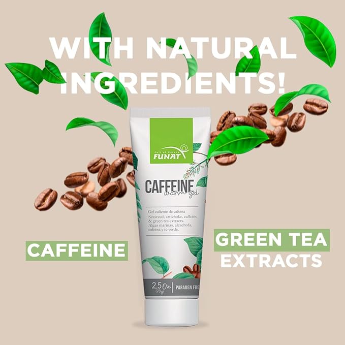Natural Body Fat Burner Caffeine Warm Gel Body Scrub Gel for Adults (Unisex)