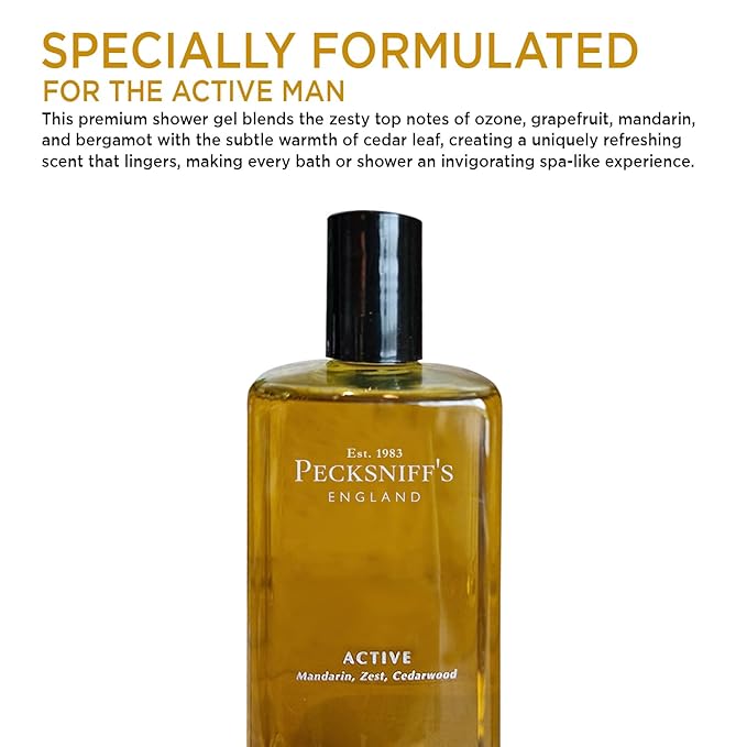 Pecksniff's Men's Luxurious Moisturizing Bath &