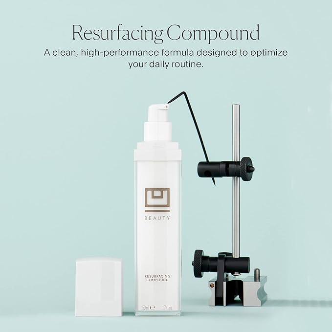 U Beauty Resurfacing Compound - Anti-Aging Daily Serum with Mandelic Acid, a Gentle Blend of Exfoliants, Retinol + Vitamin C for Smoother, Brighter, & Revitalized-Looking Skin - 1.7 fl oz