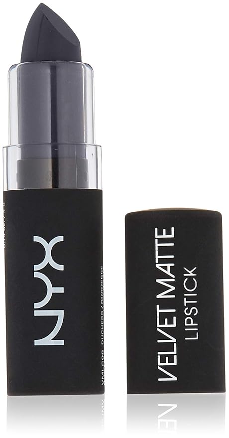 NYX Professional Makeup Velvet Matte Lipstick, Midnight Muse, Midnight