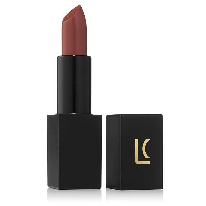 Semi-Matte Lipstick - Paradise, Rosy Nude - Natural Moisturizing Ingredients for All Day Wear - Paraben-Free, Cruelty-Free, Vegan Formula - Hydrating Highly-Pigmented Lip Makeup