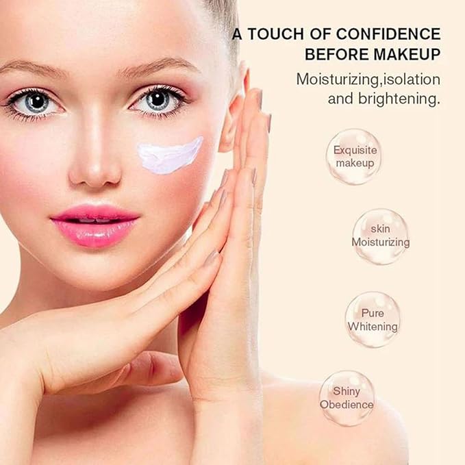 Hunmui Face Primer Pore Base Gel Cream Cover Firming Moisturizers
