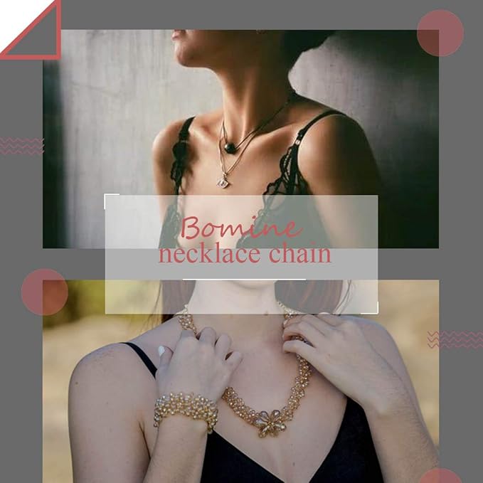 Simple Long Necklace Chain Leaf Pendant